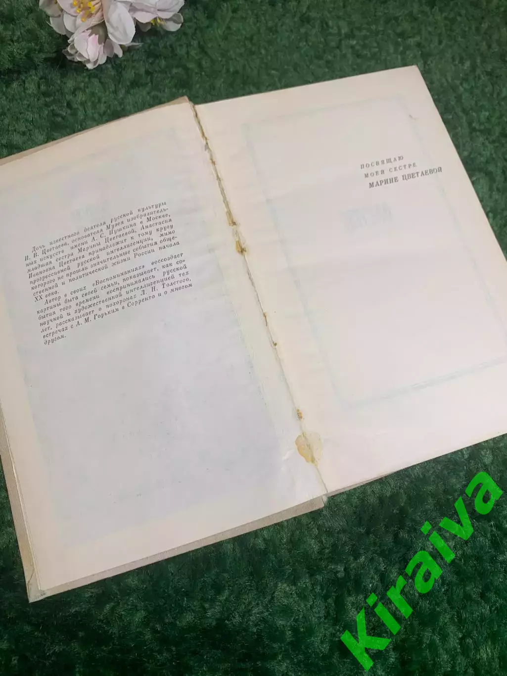 Книга мемуары, автобиография «Воспоминания» Анастасия Цветаева, 1971 г., Н2393 3