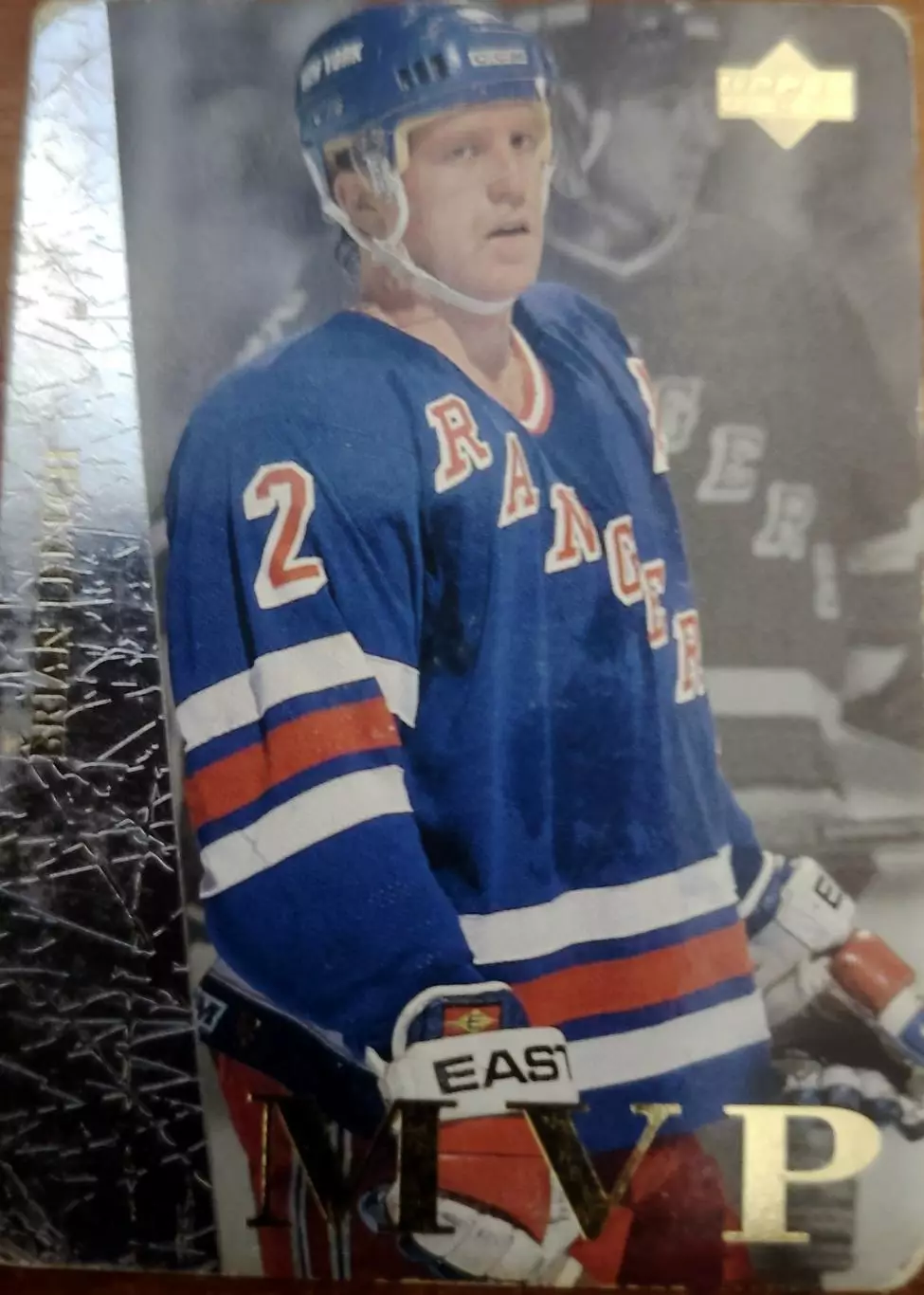 Хоккейная карточка MVP Brian LEETCH