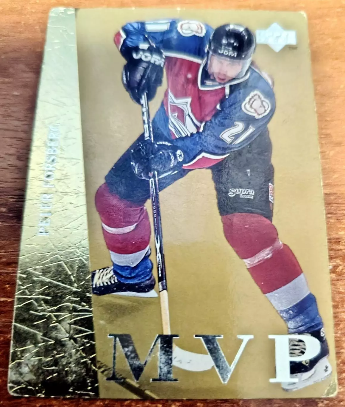 Хоккейная карточка MVP Peter FORSBERG