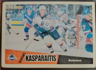 Хоккейная карточка Collector's Choice NHL 1996-1997: №162 Darius Kasparaitis