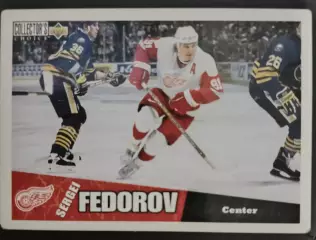 Хоккейная карточка Collector's Choice NHL 1996-1997: №80 Sergei FEDOROV