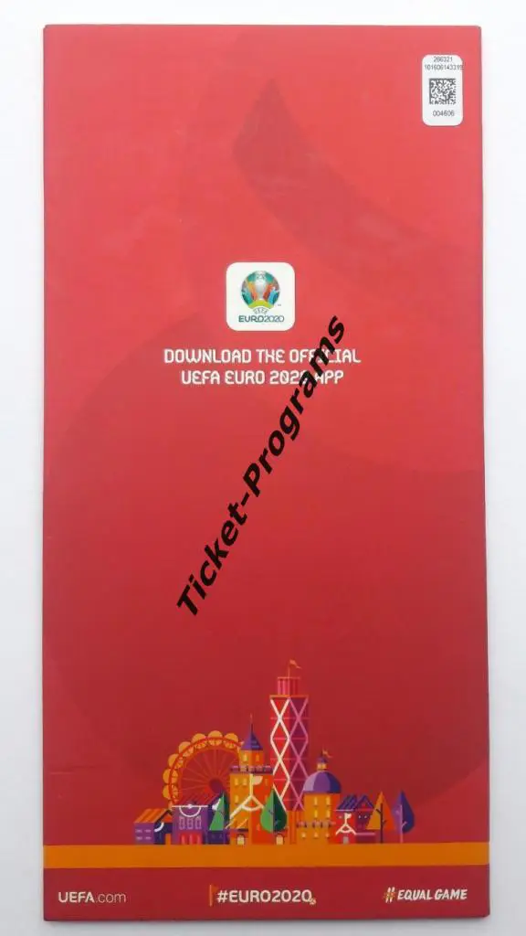 Билет ОРИГИНАЛ. EURO / ЕВРО 2020 Санкт-Петербург. ШВЕЙЦАРИЯ - ИСПАНИЯ 02.07.2021 4