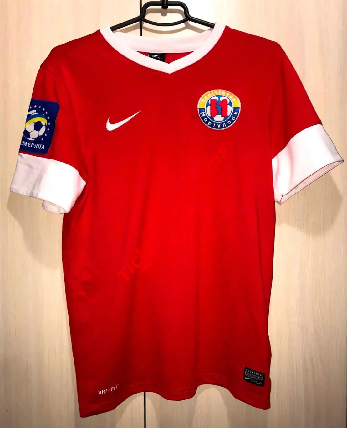 Футболка. ФК ИЛЬИЧЕВЕЦ (Мариуполь, Украина) #17 ФЕДОТОВ (Донецк) 2012/2013/2014