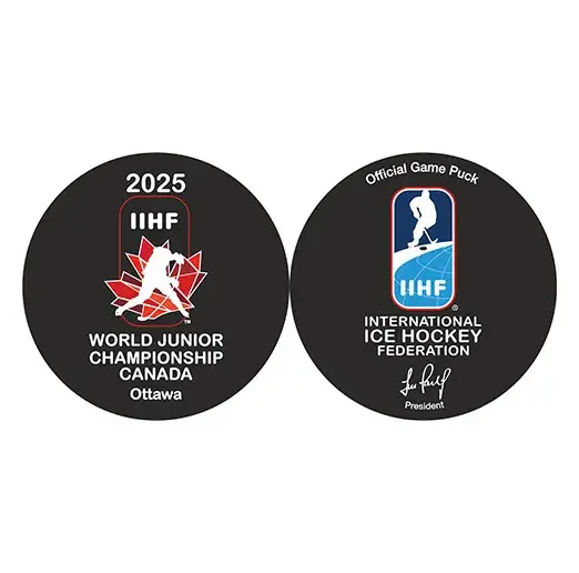 Шайба МЧМ 2025 Canada Ottawa 2-ст.