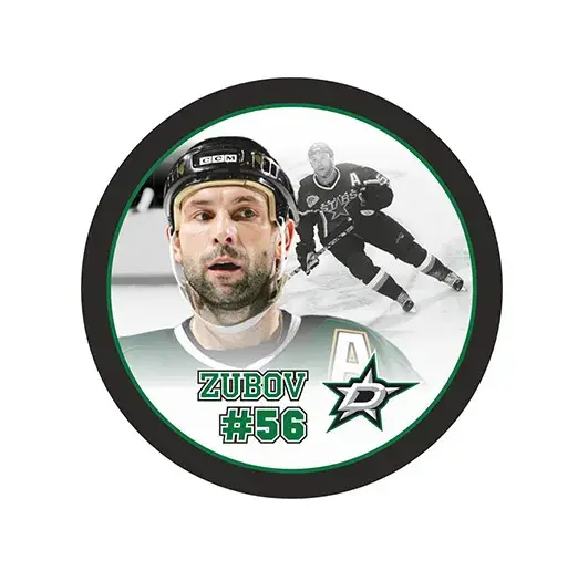 Шайба Игрок НХЛ ZUBOV Даллас №56 1-ст.