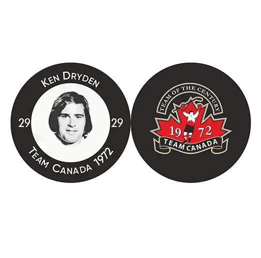 Шайба Team Canada-USSR 1972 DRYDEN 2-ст.