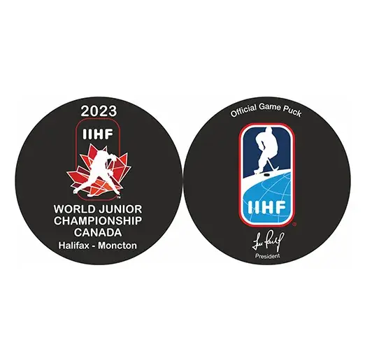 Шайба МЧМ 2023 Канада официальная 2-ст.