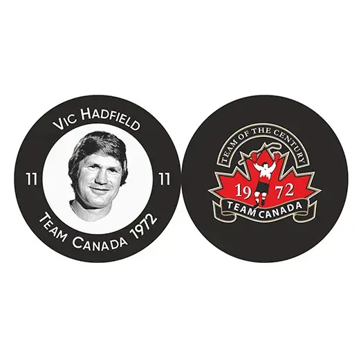 Шайба Team Canada-USSR 1972 HADFIELD 2-ст.