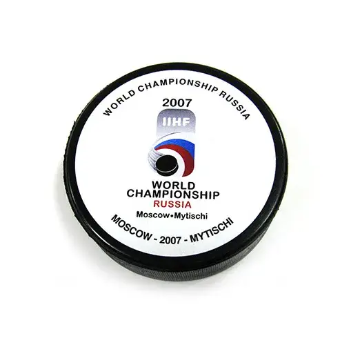 Шайба ЧМ 2007 Россия №2