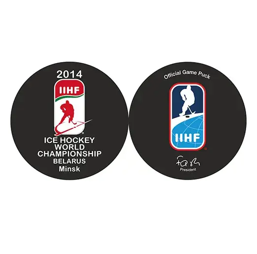 Шайба ЧМ 2014 Беларусь официальная 2-ст.