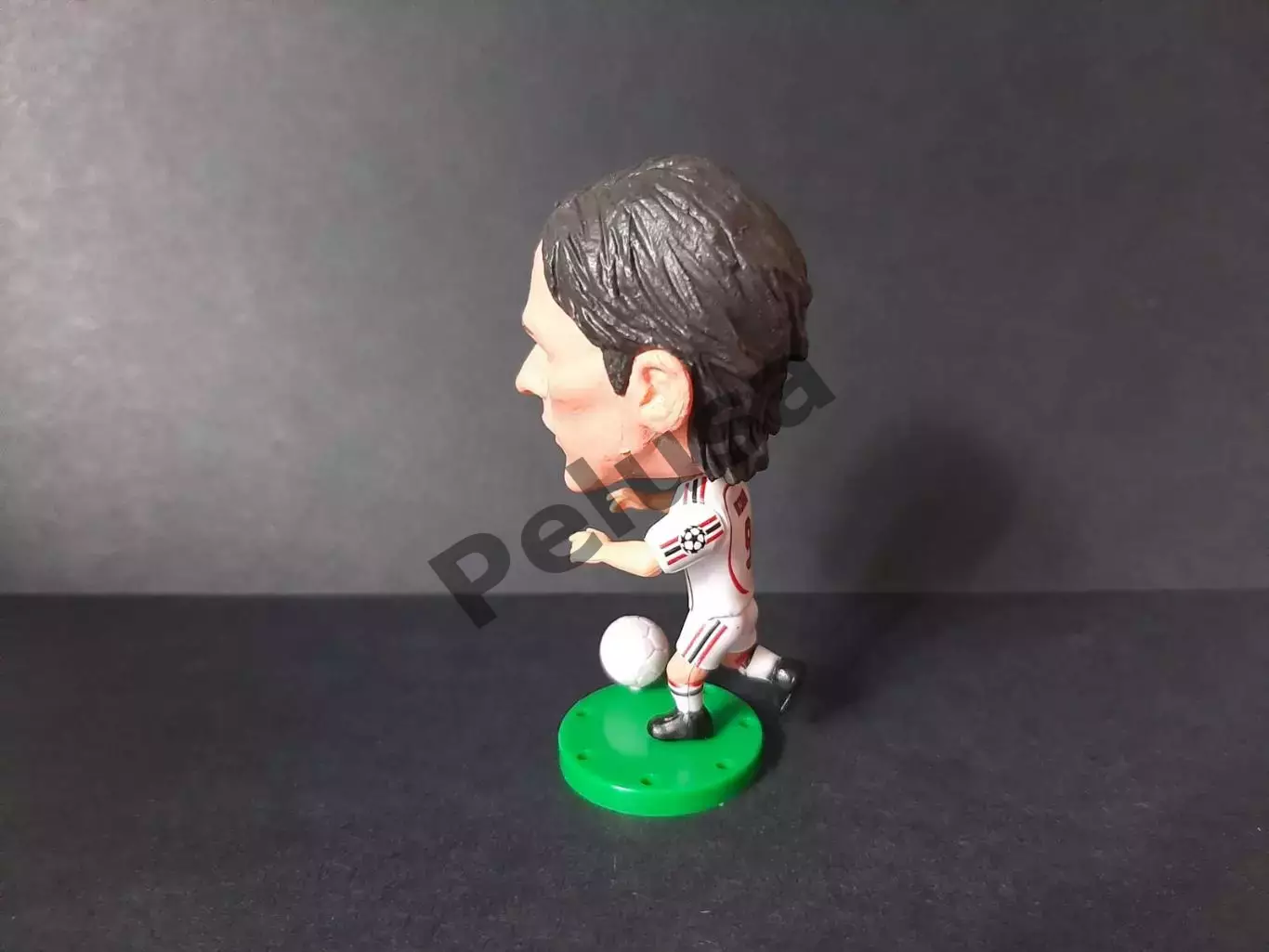 Філіппо Індзагі. Мілан (біла форма). фігурки футболістів soccerwe 1