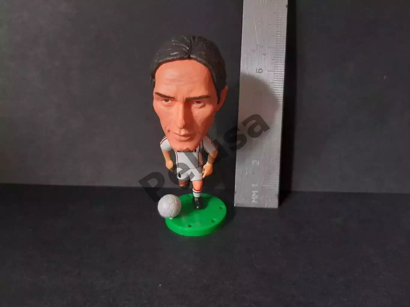 Філіппо Індзагі. Мілан (біла форма). фігурки футболістів soccerwe 6