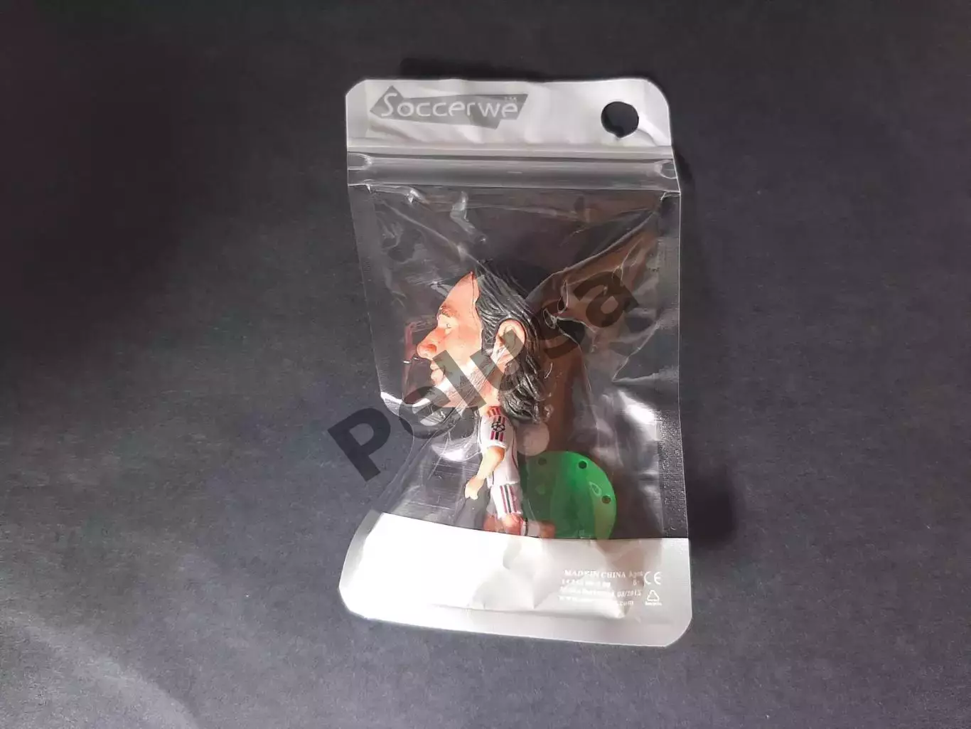 Алессандро Неста. Мілан (біла форма). фігурки футболістів soccerwe 5