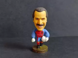 Девід Сімен. Манчестер Сіті. Фігурка футболіста Corinthian ProStars 2002 г.