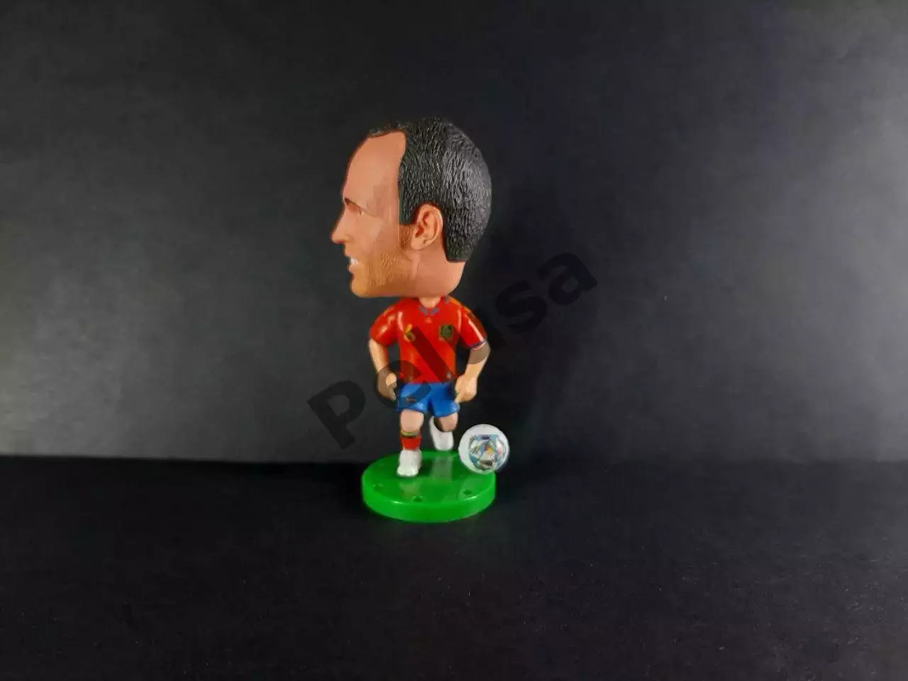 Андрес Іньєста. Іспанія. Фігурки футболістів 3