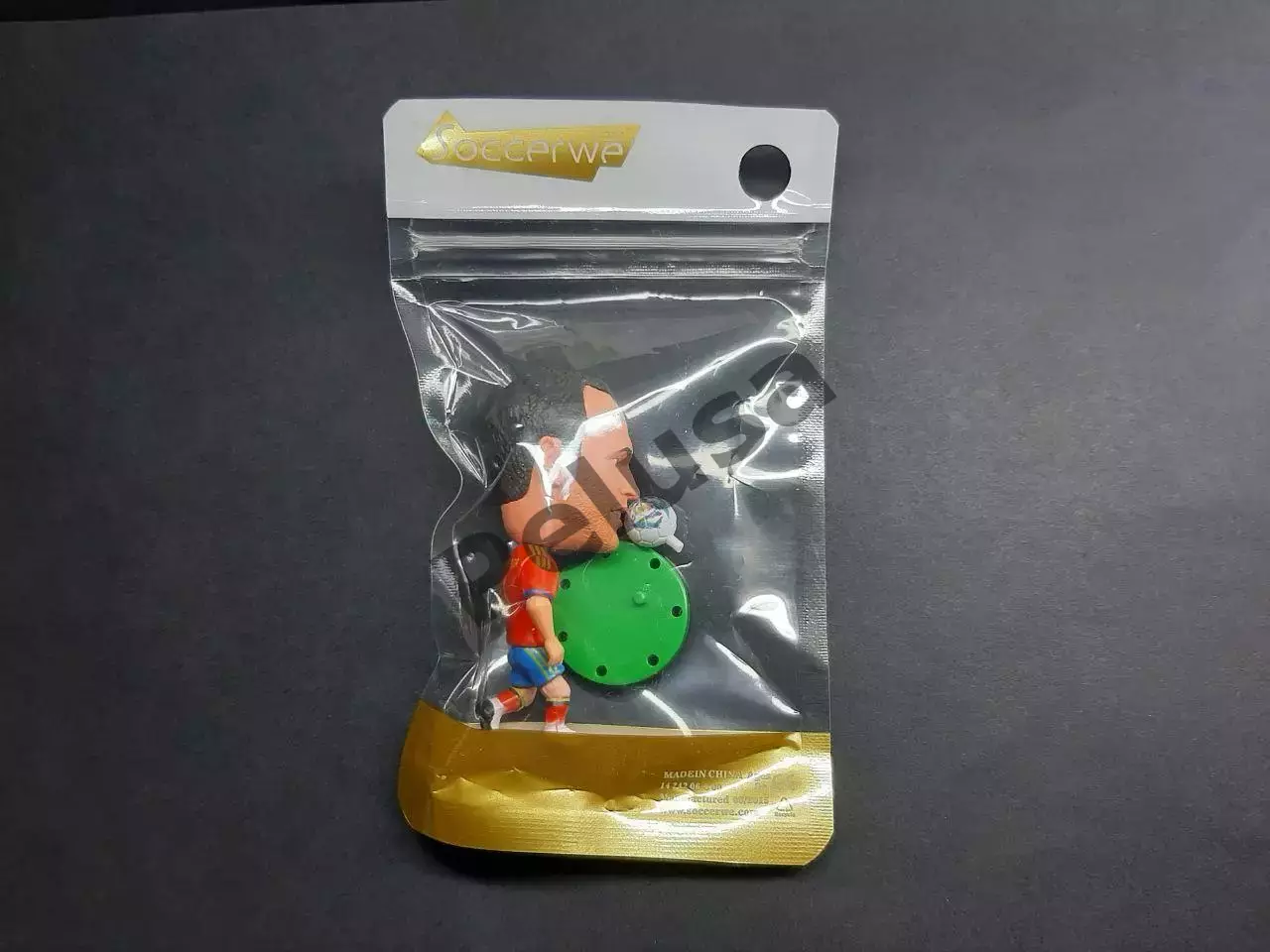 Андрес Іньєста. Іспанія. Фігурки футболістів 5