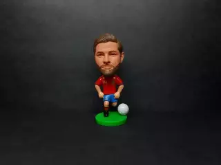 Хабі Алонсо. Іспанія. Фігурки футболістів