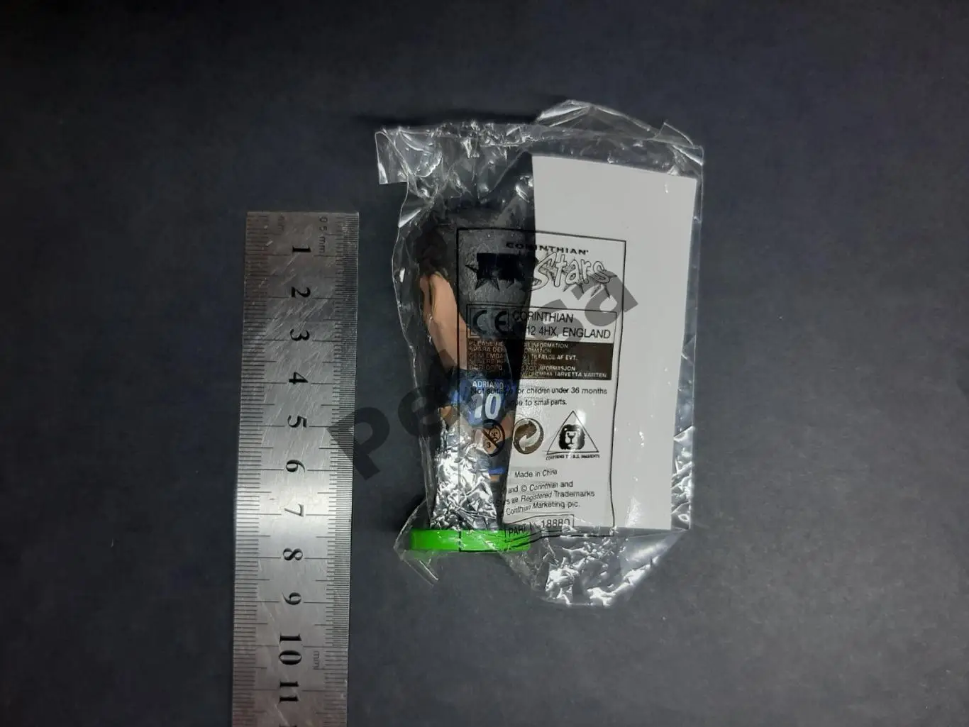 Адриано. Интер. Фигурка Corinthian ProStars 2004 г. 3