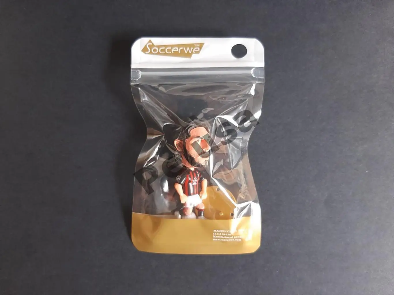 Дженнаро Гаттузо. Мілан. фігурки футболістів soccerwe 5