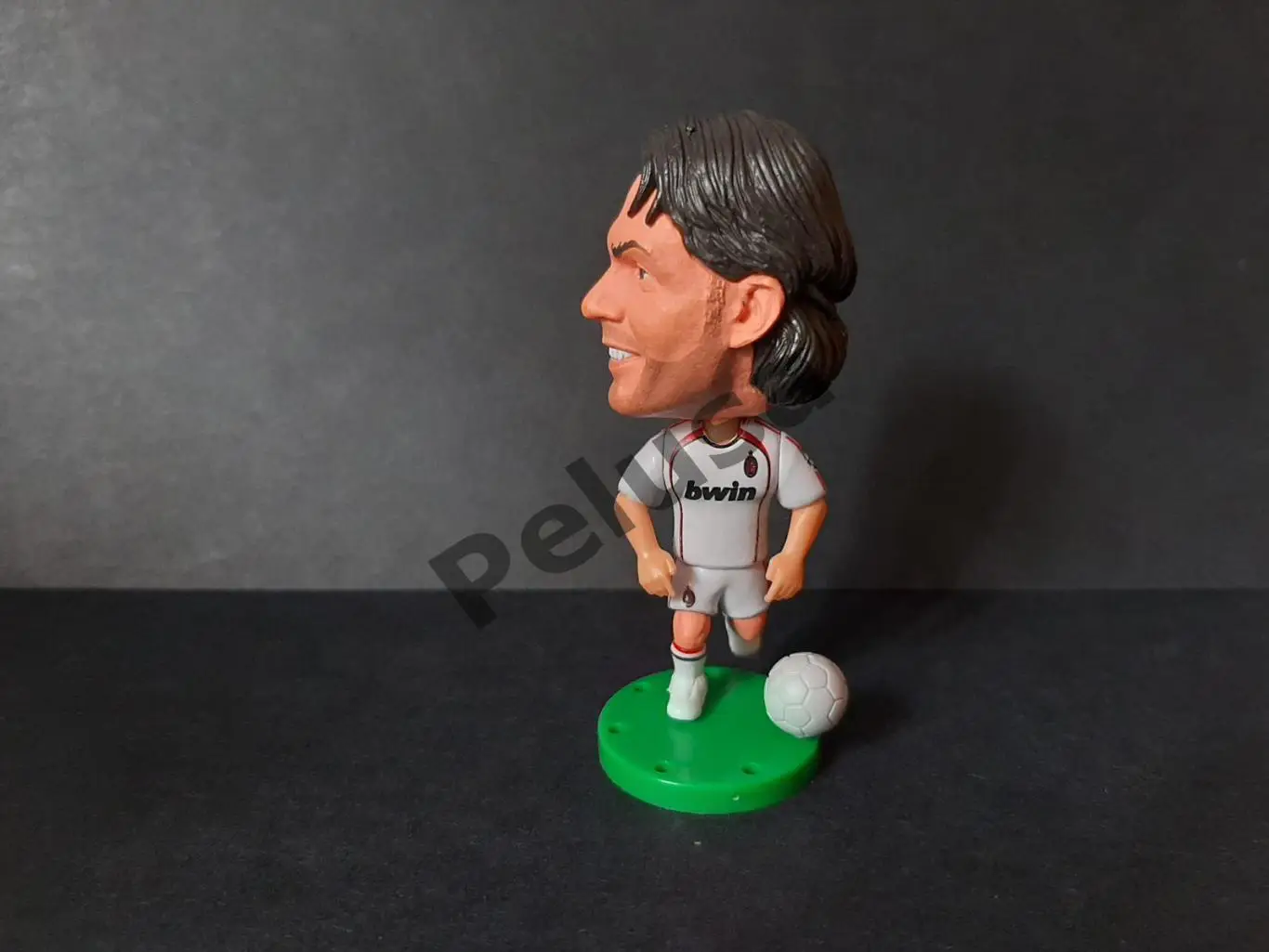 Паоло Мальдіні. Мілан (біла форма). фігурки футболістів soccerwe 3