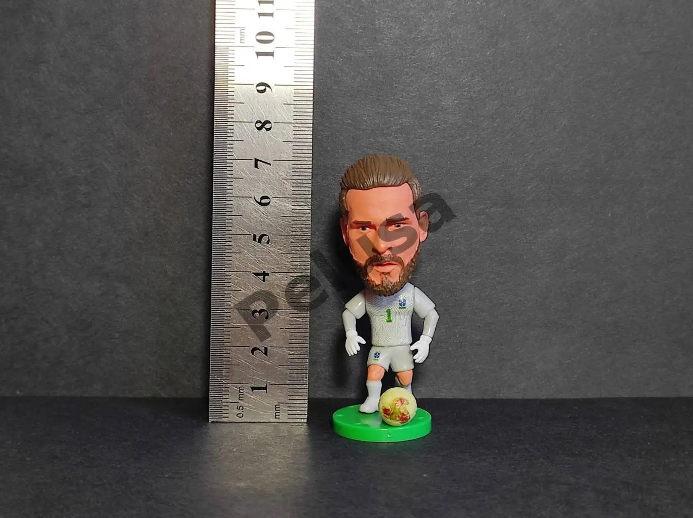 Аліссон Беккер. Бразилія. фігурки футболістів soccerwe 6