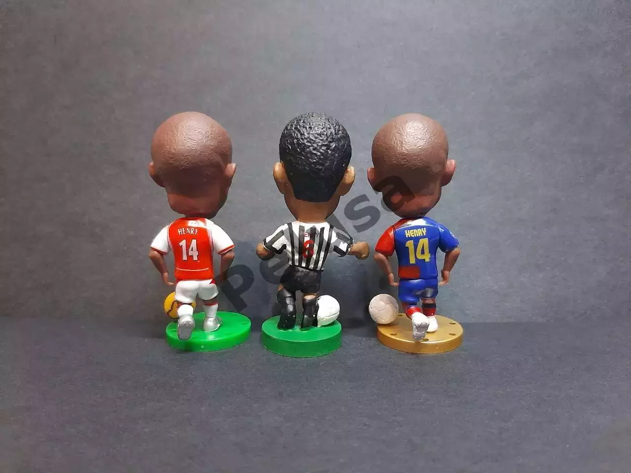 Тьєррі Анрі. Арсенал, Ювентус, Барселона. Фігурки футболістів 2