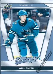 Карточка NHL Will Smith San Jose Sharks