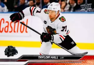 Карточка NHL Taylor Hall Chicago Blackhawks/Тэйлор Холл Чикаго НХЛ