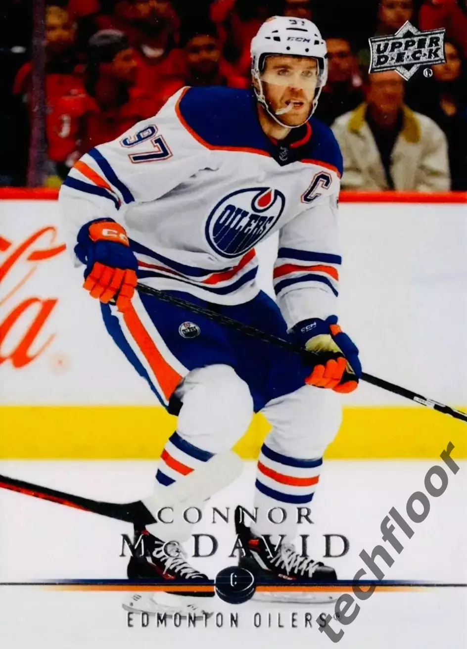 Карточка NHL Connor McDavid Edmonton Oilers / Коннор Макдэвид Эдмонтон НХЛ
