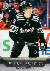 Карточка NHL Luke Hughes New Jersey Devils/Люк Хьюз Нью-Джерси НХЛ