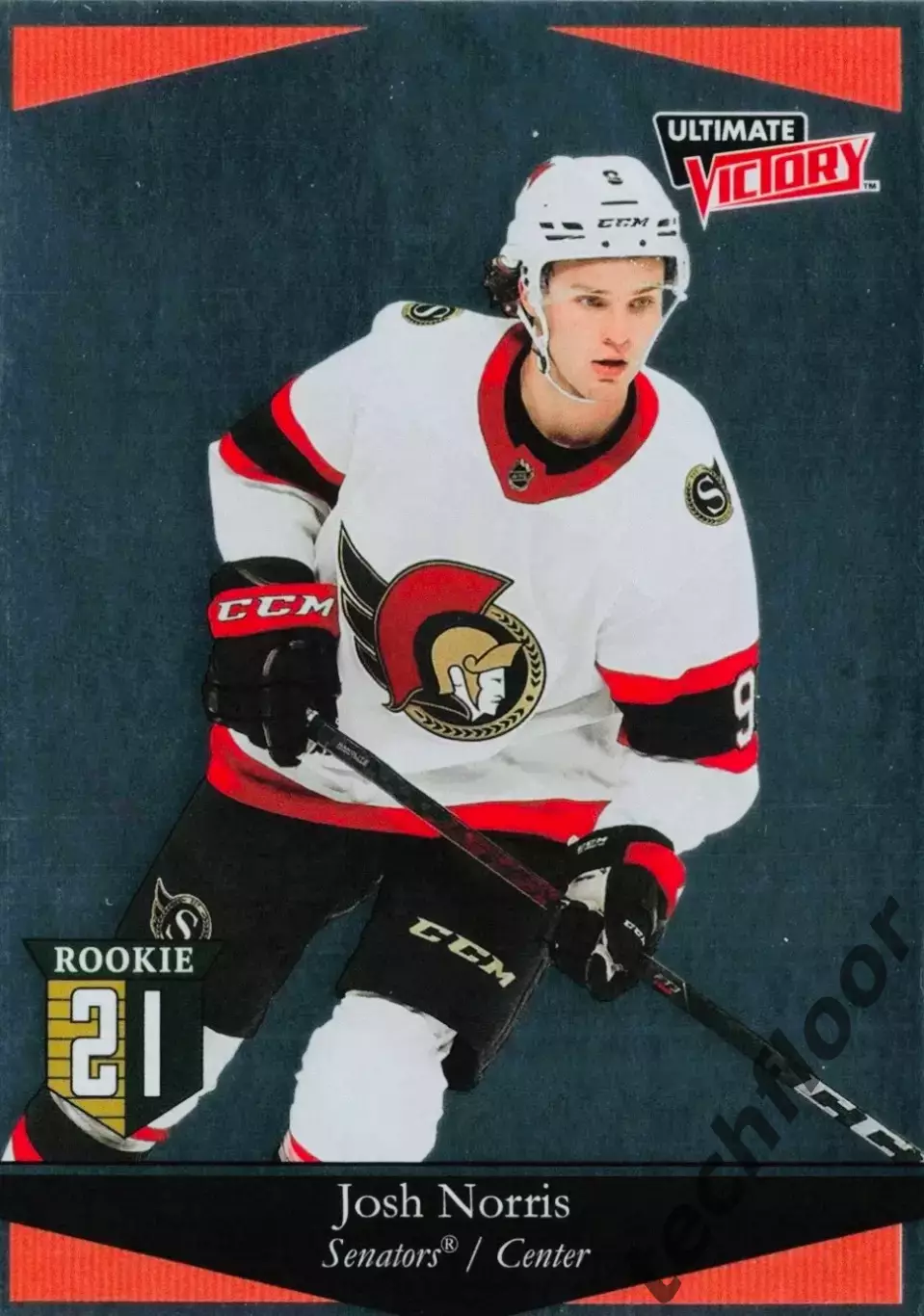 Карточка NHL Josh Norris Ottawa Senators/Джош Норрис Оттава НХЛ