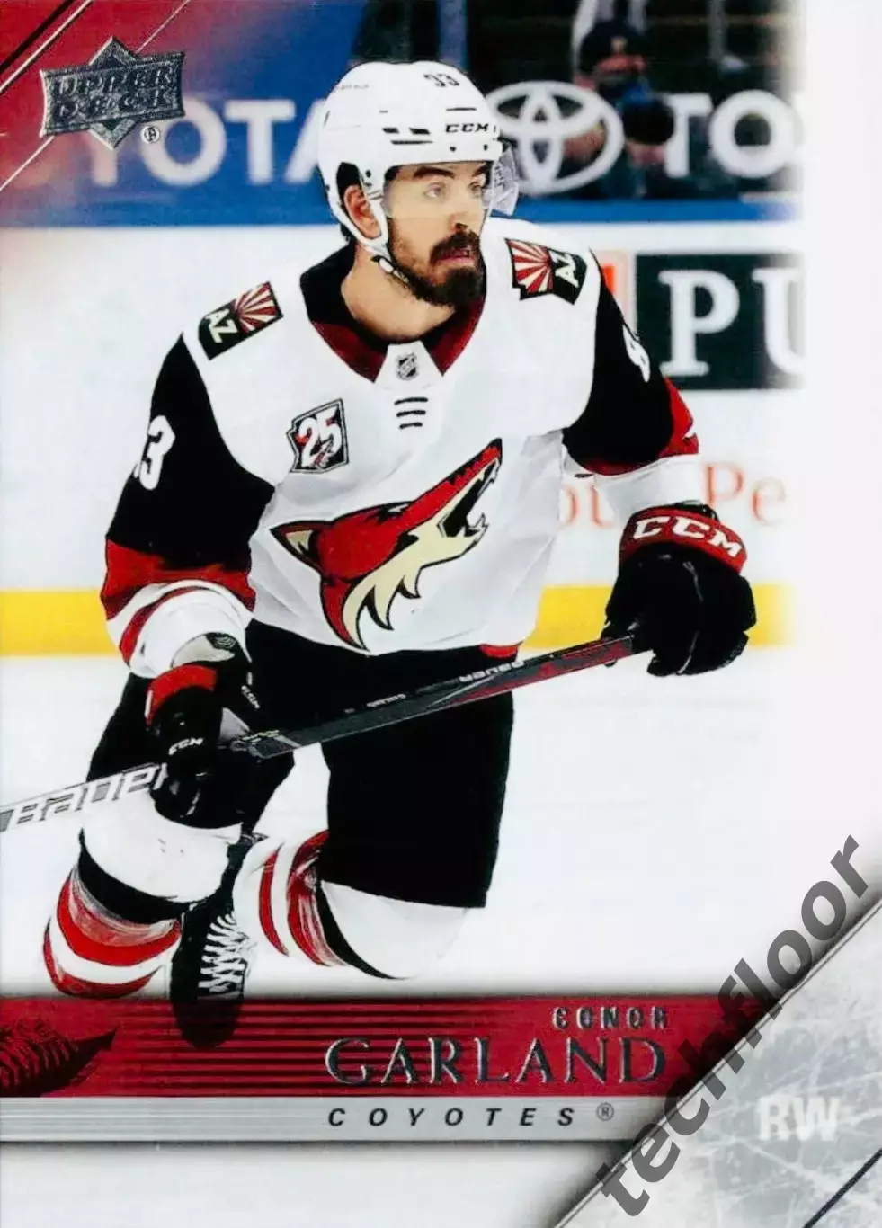 Карточка NHL Connor Garland Arizona Coyotes/Коннор Гарланд Аризона НХЛ