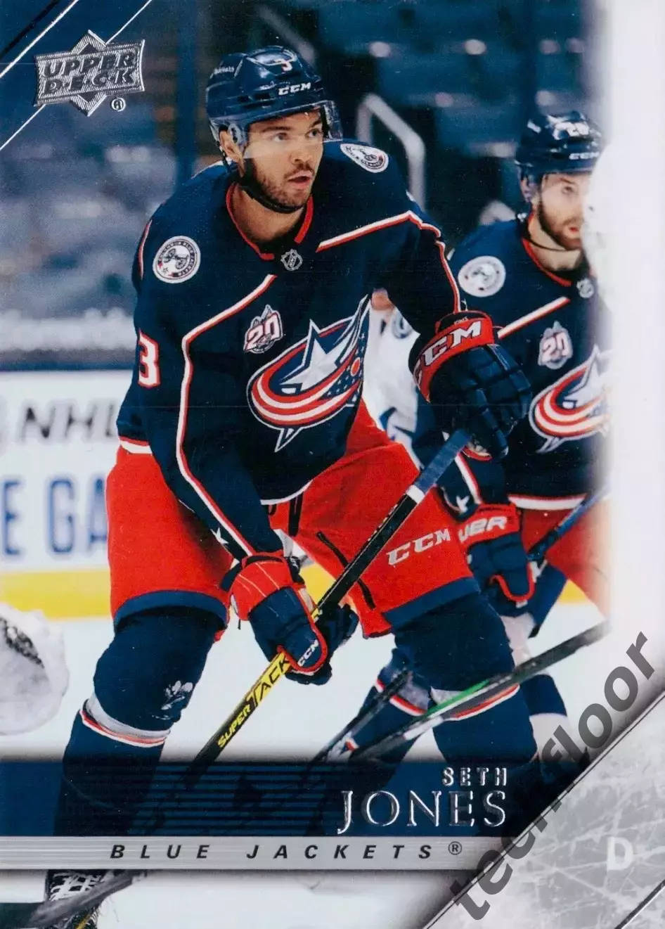 Карточка NHL Seth Jones Columbus Blue Jackets/Сет Джонс Коламбус НХЛ