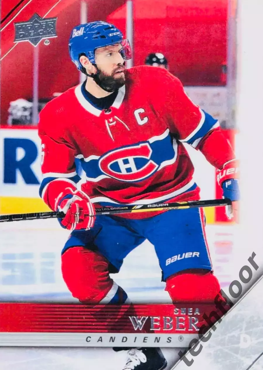 Карточка NHL Shea Weber Montreal Canadiens/Ши Уэбер Монреаль НХЛ