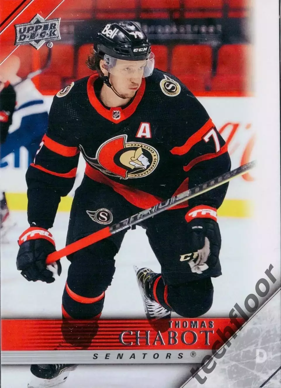 Карточка NHL Thomas Chabot Ottawa Senators/Томас Шабо Оттава НХЛ