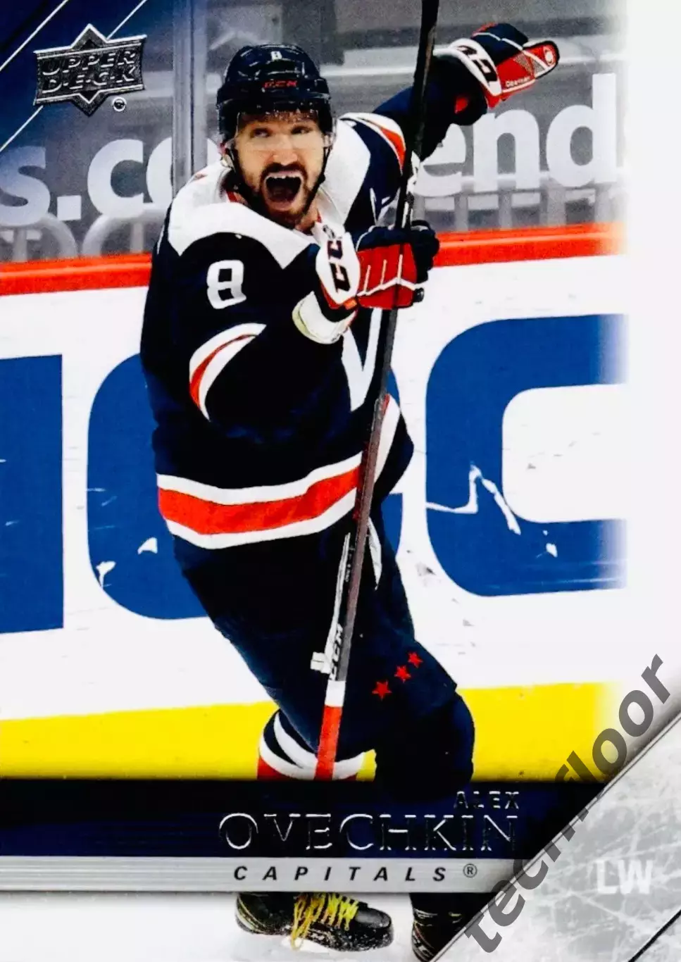Карточка NHL Alex Ovechkin Washington Capitals / Александр Овечкин Вашингтон