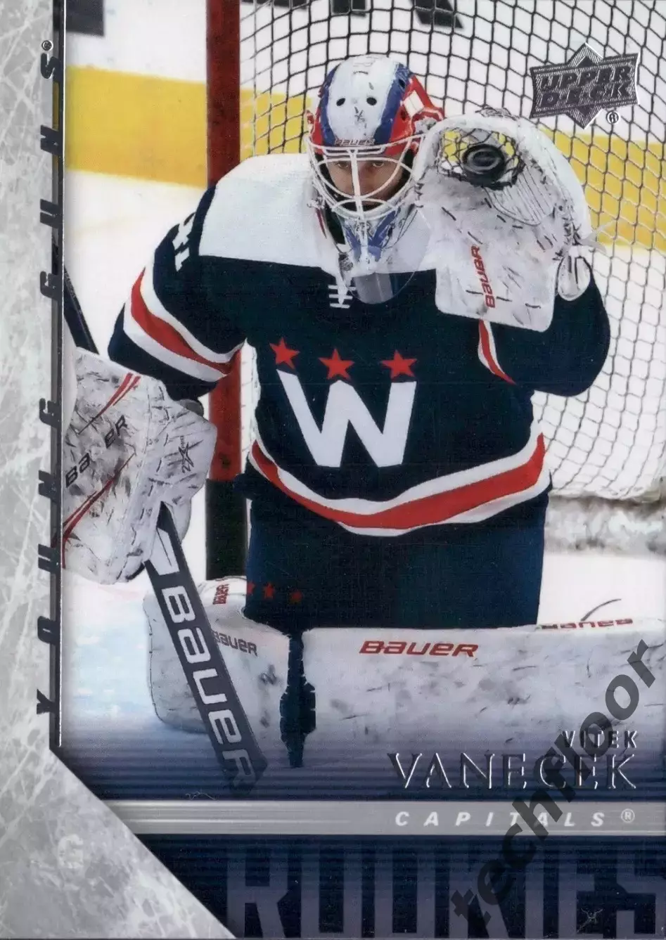 Карточка NHL Vitek Vanecek Washington Capitals/Витек Ванечек Вашингтон НХЛ