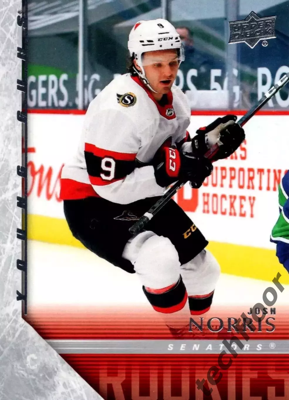 Карточка NHL Josh Norris Ottawa Senators / Джош Норрис Оттава НХЛ