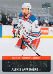 Карточка NHL Alexis Lafreniere New York Rangers/Алекси Лафреньер Рейнджерс НХЛ