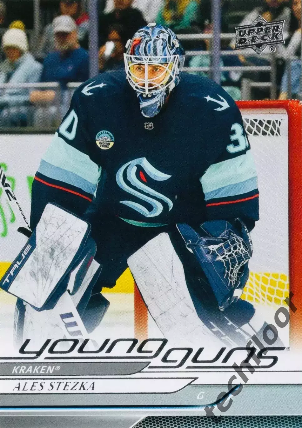 Карточка NHL Ales Stezka Seattle Kraken/Алеш Стезка Сиэтл НХЛ