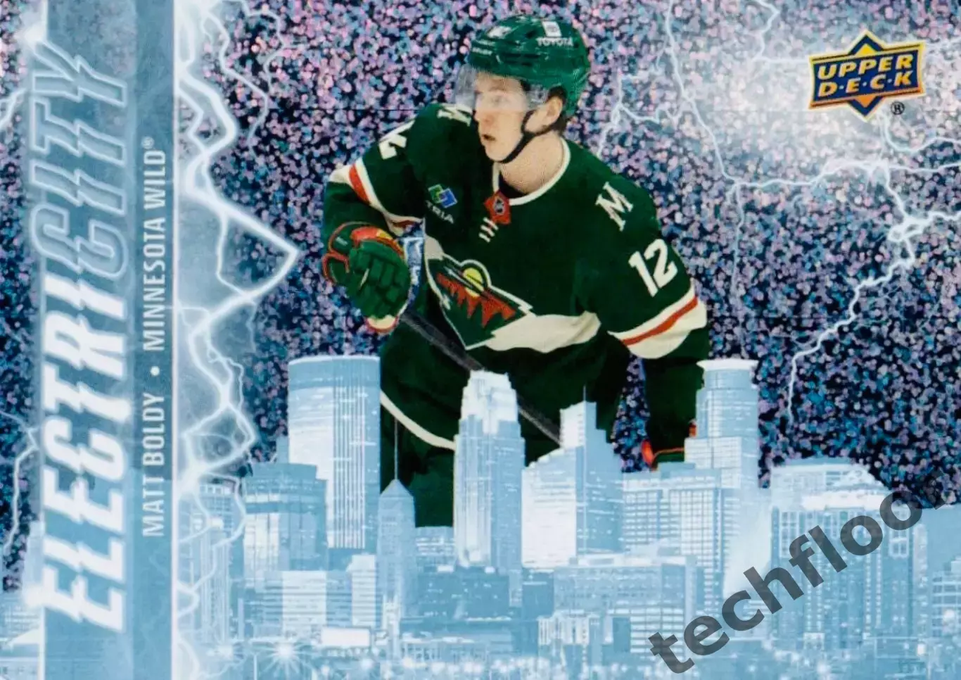 Карточка NHL Matt Boldy Minnesota Wild / Мэтт Болди Миннесота НХЛ