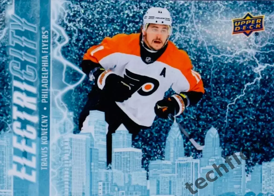 Карточка NHL Travis Konecny Philadelphia Flyers / Трэвис Конекни Филадельфия НХЛ