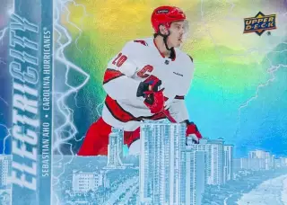 Карточка NHL Sebastian Aho Carolina Hurricanes/ Себастьян Ахо Каролина НХЛ