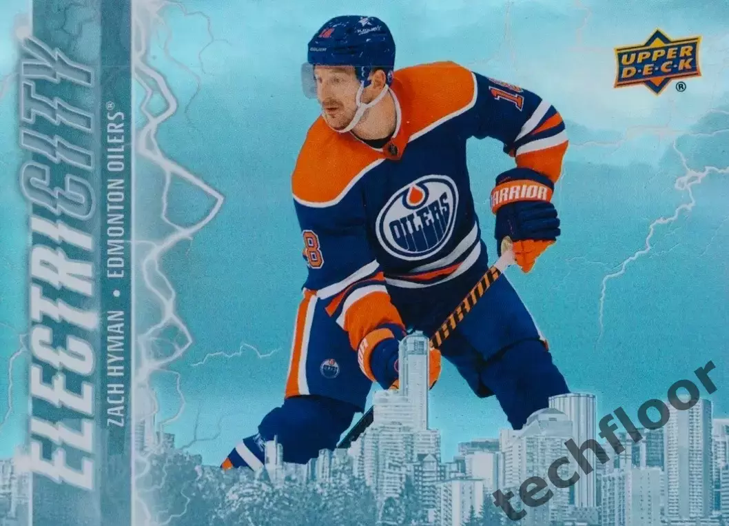 Карточка NHL Zach Hyman Edmonton Oilers/Зак Хайман Эдмонтон НХЛ