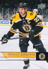 Карточка NHL Patrice Bergeron Boston Bruins/Патрис Бержерон Бостон НХЛ