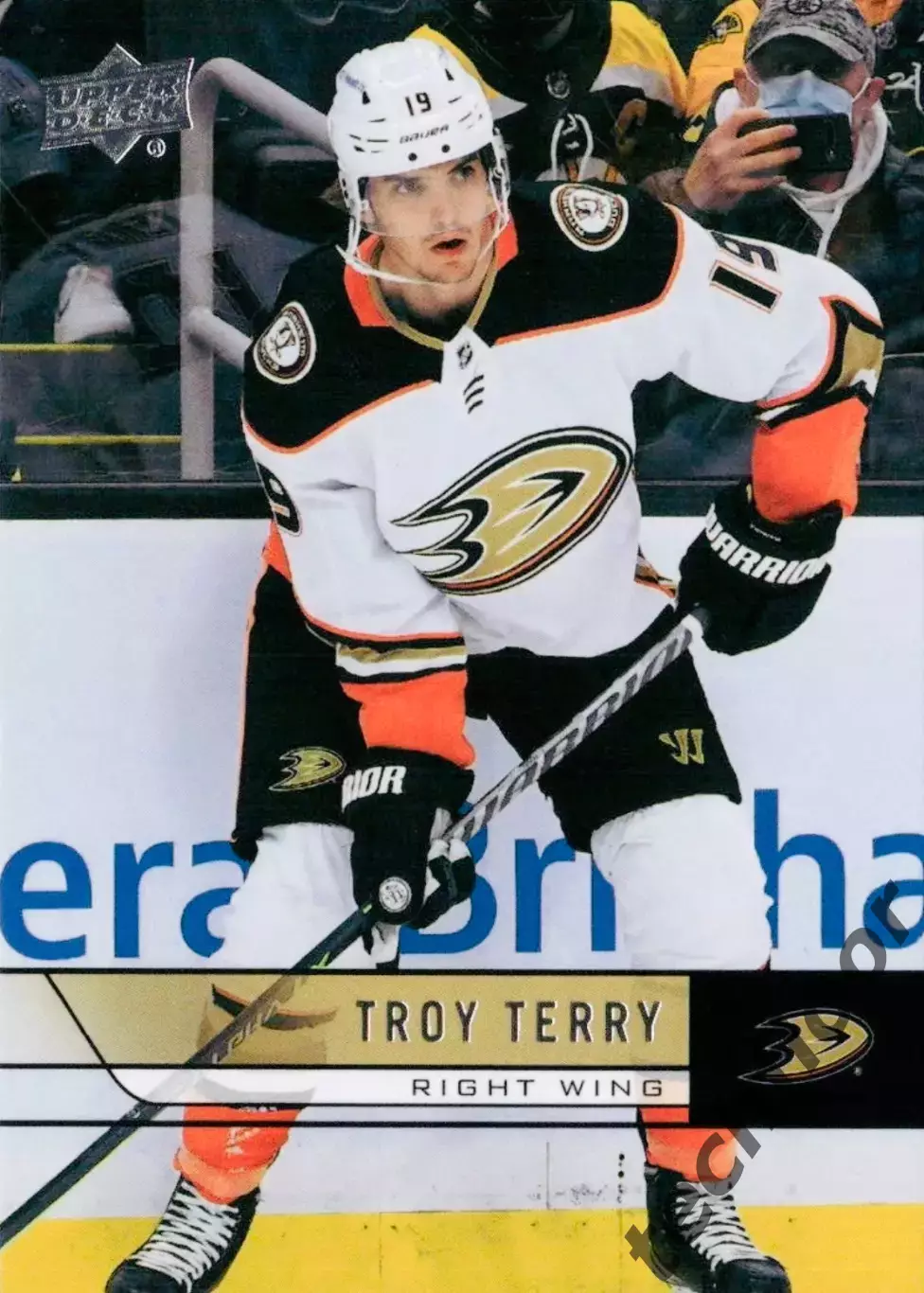Карточка NHL Troy Terry Anaheim Ducks/Трой Терри Анахайм НХЛ