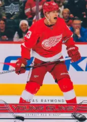 Карточка NHL Lucas Raymond Detroit Red Wings/Лукас Рэймонд Детройт НХЛ