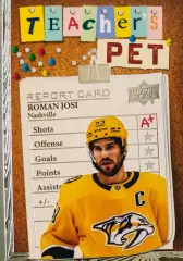Карточка NHL Roman Josi Nashville Predators/Роман Йоси Нэшвилл НХЛ