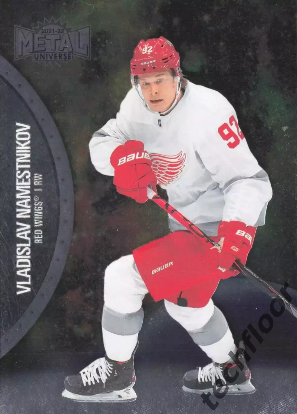 Карточка NHL Vladislav Namestnikov Detroit Red Wings/Владислав Наместников НХЛ