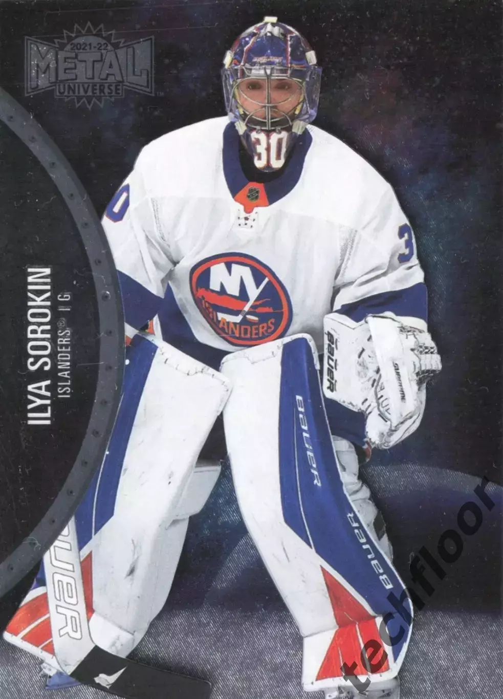 Карточка NHL Ilya Sorokin New York Islanders/Илья Сорокин Айлендерс НХЛ
